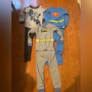GAP DC Super Hero’s Gray and Blue Kids Pajama Set